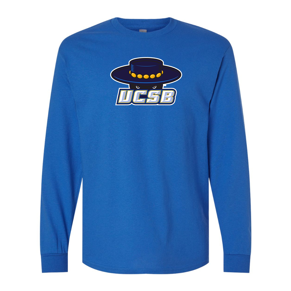 Men's UCSB Gauchos Gildan Heavy Cotton Long Sleeve T-Shirt